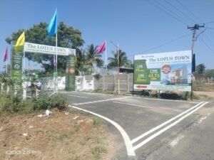 “The Lotus Town” @ SS Pudhur,Near Thennampalayam,Coimbatore(Avinashi Road)